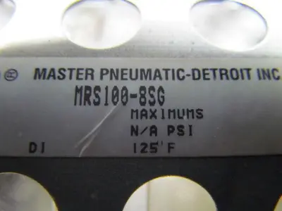 Used MASTER PNEUMATIC _UNKNOWN_ Parts (Hydraulics and Pneumatics) | Arrow Industrial #635839