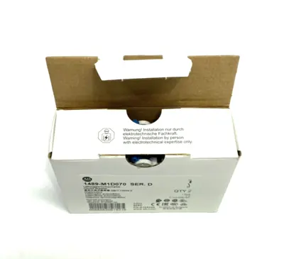USED ALLEN-BRADLEY SER. D CIRCUIT BREAKER 1-POLE 7A