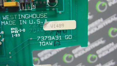 Westinghouse 7379A31G05 Ovation Analog Input Card 7QAW12 Sub. MM Used