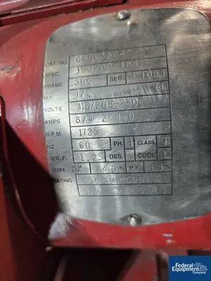 Unknown .5 HP Hydraulic Pump