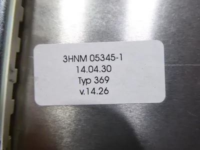 ABB 3HNM 05345-1 Teach Pendant Keypad and Display Assembly v 14.26 Used