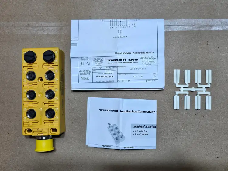 New | in-Stock TURCK VBKB 80-CS12 Electrical Boxes British Columbia CA | Lenmark #1489036