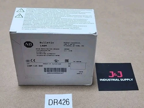 New | in-Stock Allen-Bradley 140M-C2E-B40 Starters Indiana US | J&J Industrial Supply #1071936