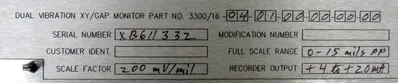NEW BENTLY NEVADA 3300/16-04-01-00-00-00-00 MONITOR 330016040100000000 81544-01
