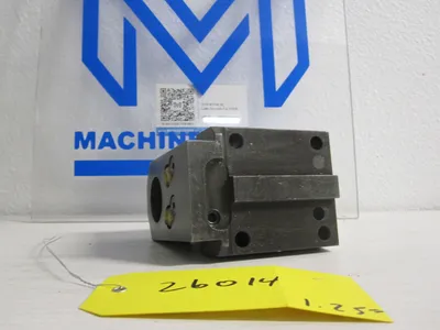 2x BMT45 Static Boring Bar Holder 1.25" 1 1/4" 58mm x 58mm Doosan Lynx Puma
