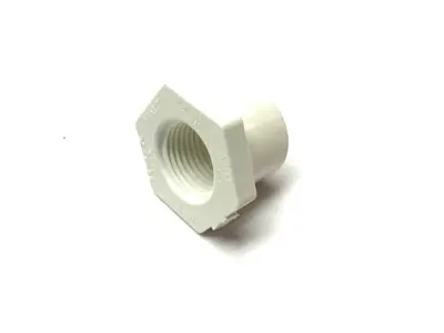 New | in-Stock Ipex Xirtec PVC Reducer Bushing 3/4" x 1/2" White Plumbing Equipment Michigan US | Maverick Industrial Sales #1495986