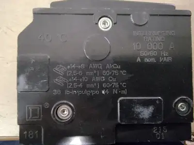 USED SQUARE D QO120