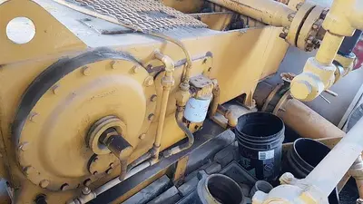 USED OILWELL S-856-10, (FORMERLY S-824-10) 5 3/4 X 8 TRIPLEX MUD / FRAC PUMP PACKAGE