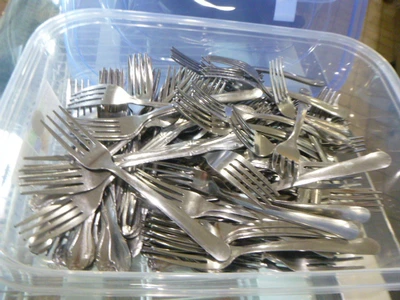 Tub Full of Forks