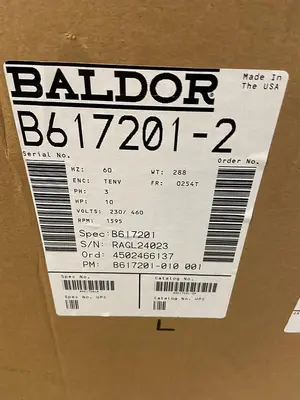 Used BALDOR B617201-2 Industrial Controls | Surplus Asset Holdings #1220928