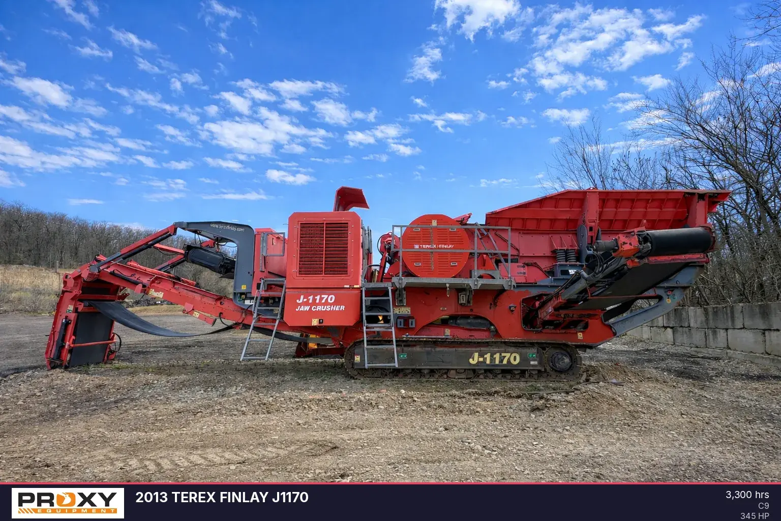 Used 2013 TEREX FINLAY J1170 Crushers New Jersey US | Proxy Equipment #1425968