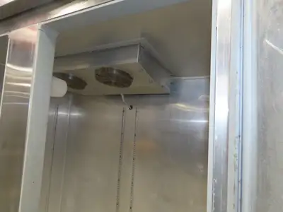 Continental 2R 2 Door Reach In Refrigerator Commercial All Stainless Steel 115V