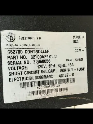 USED TECHMOTIVE CS2700AP1V112