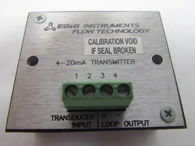 EG&G TWA-C-4 Transmitter 1470-2099 Hz Range 4-20mA