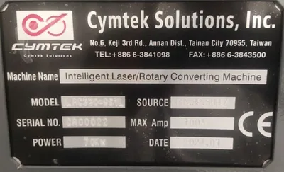 2024 Cymtek Solutions ILRC330-9S1L Laser Cutters | Global Machine Brokers, LLC (7)