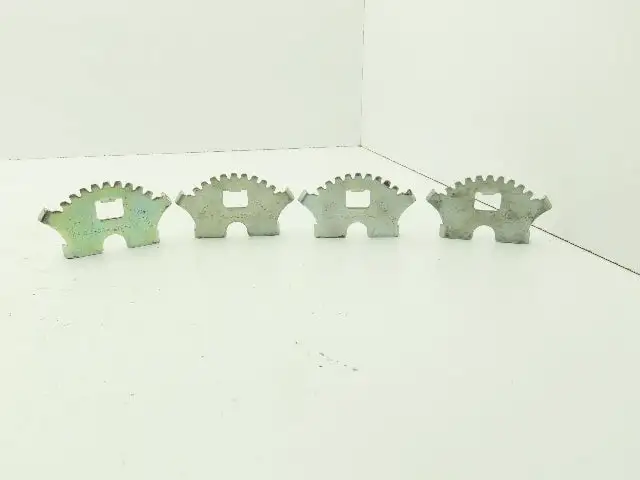 Keystone 2-4" Butterfly Valve 10-Pos Latch Lever Plate 276-020-400-012  Lot of 4