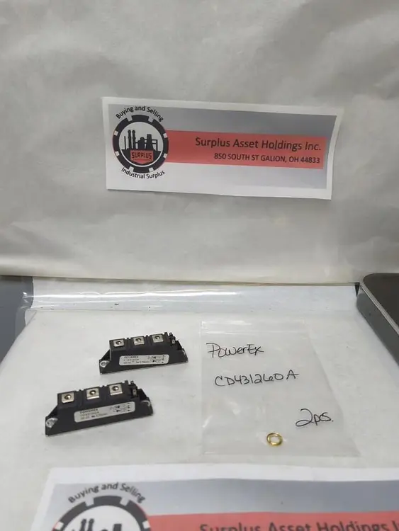 Used POWEREX CD431260A Misc Electrical & Power Parts Ohio US | Surplus Asset Holdings #1243871
