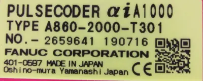 NEW FANUC A06B-0253-B100 SERVO MOTOR AIF 30/4000 A860-2000-T301 A06B0253B100