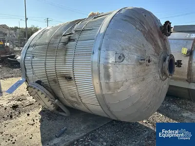 USED Plant Maintenance Service Corp. 1,400 Gal Plant Maintenance Service Receiver Tank, C/S, 75#