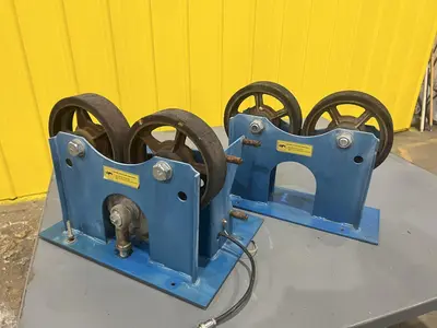 1300 LBS LACROIX POWERED & IDLER TANK TURNING ROLLS: STOCK #18445