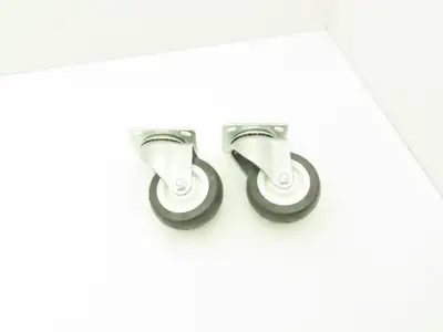 Payson 200/5 Swivel Caster W/5" Poly Wheel Greaseable Bearings Lot of 2