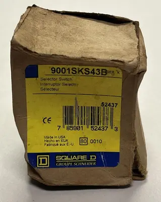 New | in-Stock SQUARE D 9001SKS43B Miscellaneous Equipment (Electrical & Power) Ohio US | Surplus Asset Holdings #1239460