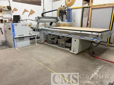 USED 2011 HOMAG BHP 007 FLAT TABLE CNC MACHINE WITH ATC & BORING: