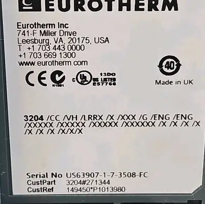 Eurotherm 3204 Thermostat Temperature Controller Loc2D12