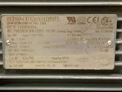USED SEW-EURODRIVE SF37 DRN90S4
