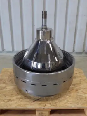 Westfalia CNB 130-01-076 bacteria separator, 316SS.