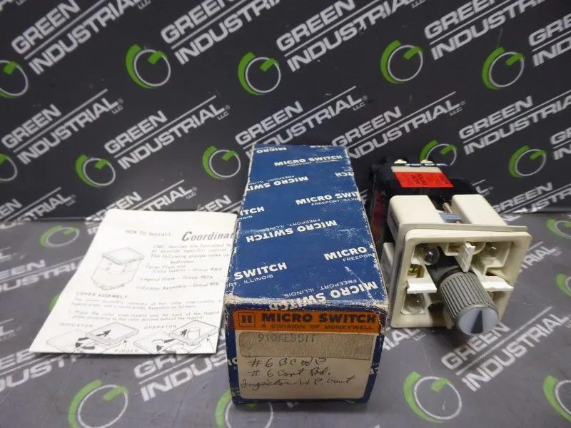 Honeywell 910AEB511 Micro Switch New NIB