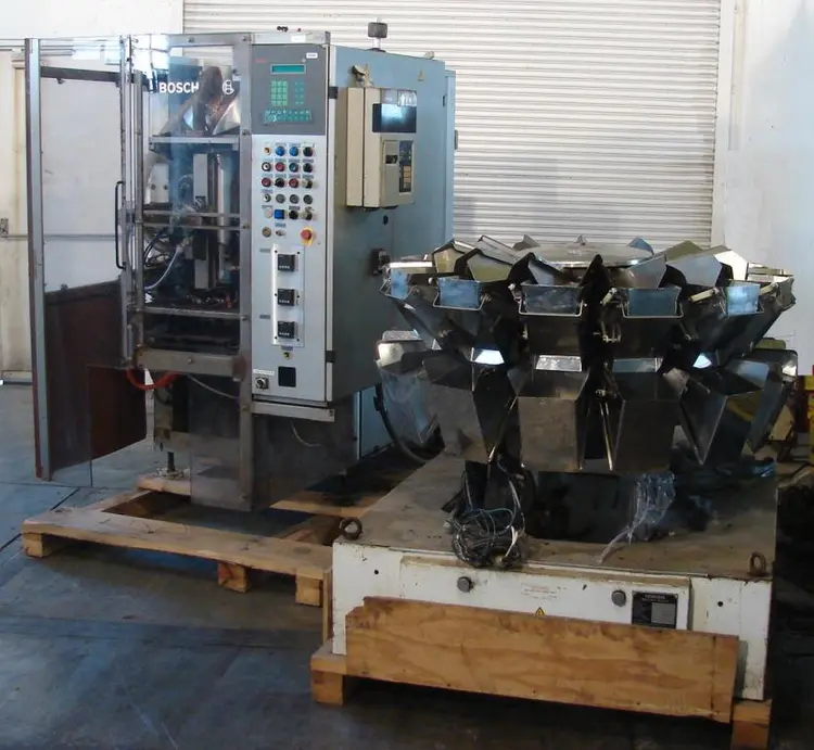 Used BOSCH SVB-2500 J Vertical Form Fill Sealing Machines (VFFS) Kentucky US | Special Projects International #166693