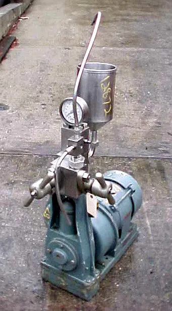 Used MANTON GAULIN LAB PILOT HOMOGENIZER HOMOGENIZER Homogenizers New Jersey US | Champion Trading Corporation #423722