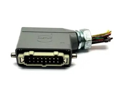 19 30 016 1541,09 33 016 2601 | Harting 19 30 016 1541 Hooded Insert Connector 09 33 016 2601 - Used