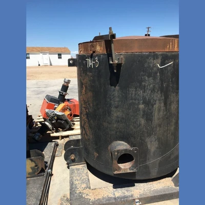 Gas Fired Tilting Furnace Package