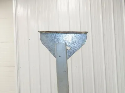 Automotion 30"W Conveyor Leg Stationary Floor Support 36" to 44"H Galvanized