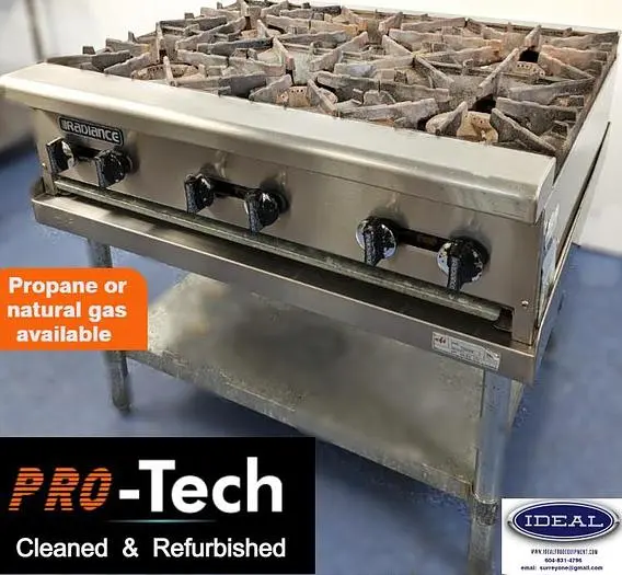 6 BURNER GAS - PROPANE RANGE