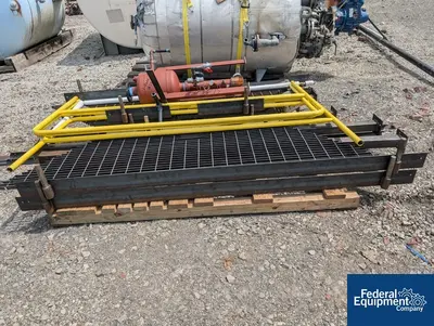 USED De Dietrich 500 Gal DeDietrich Glass Lined Reactor, 100/100#