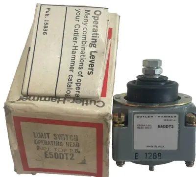 NEW CUTLER-HAMMER E50DT2 LIMIT SWITCH OPERATING HEAD
