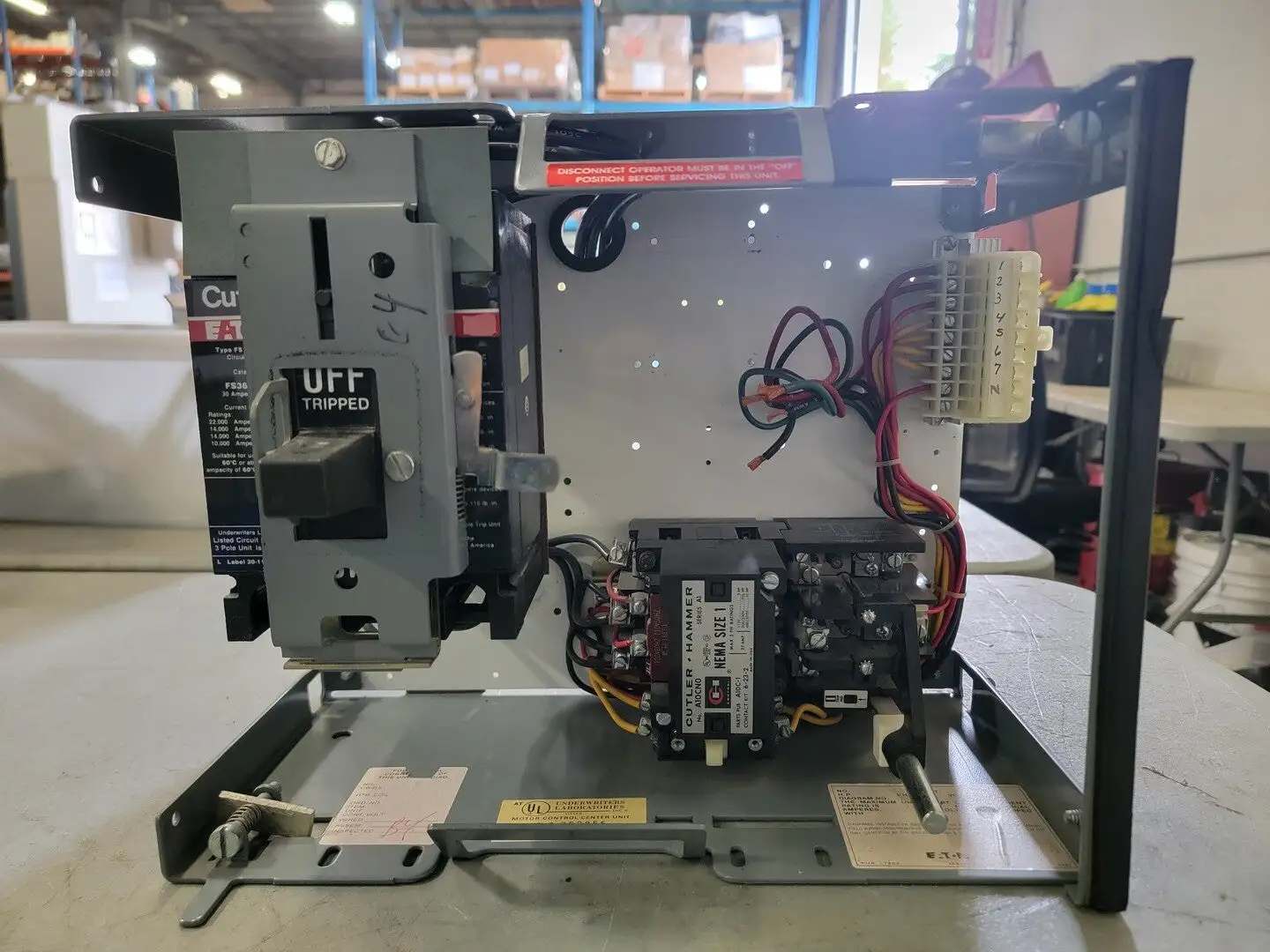 MCC Unit 10 hp, Nema 1