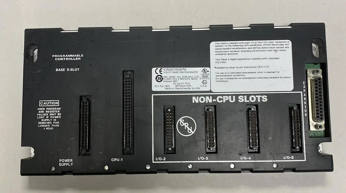 Used GE FANUC GE FANUC IC693CHS397M Industrial Controls | Surplus Asset Holdings #1221058
