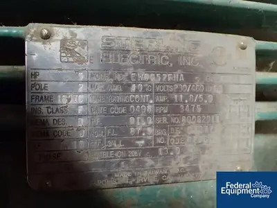 USED Central States Industrial Equipment & Service, Inc. Central States Industrial CIP Skid, S/S