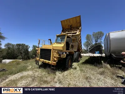 Used 1979 CATERPILLAR 769C Dump trucks California US | Proxy Equipment #1388854