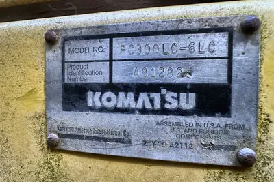 Used 1998 KOMATSU PC300LC-6 Crawler Excavators Pennsylvania US | Proxy Equipment #1378198