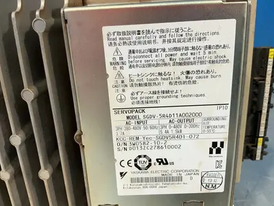 Used YASKAWA SGDV5R4D11A002000 Servo Drives Ohio US | HGR 24 #1335368
