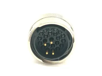 UTG61823PN | Souriau  1/3 Bayonet Coupling IP65 Size 18 23-Pin Circular Male Plug - New