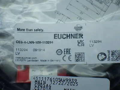 New | in-Stock EUCHNER CESALNN10V113294 Sensors | HGR 24 #752446