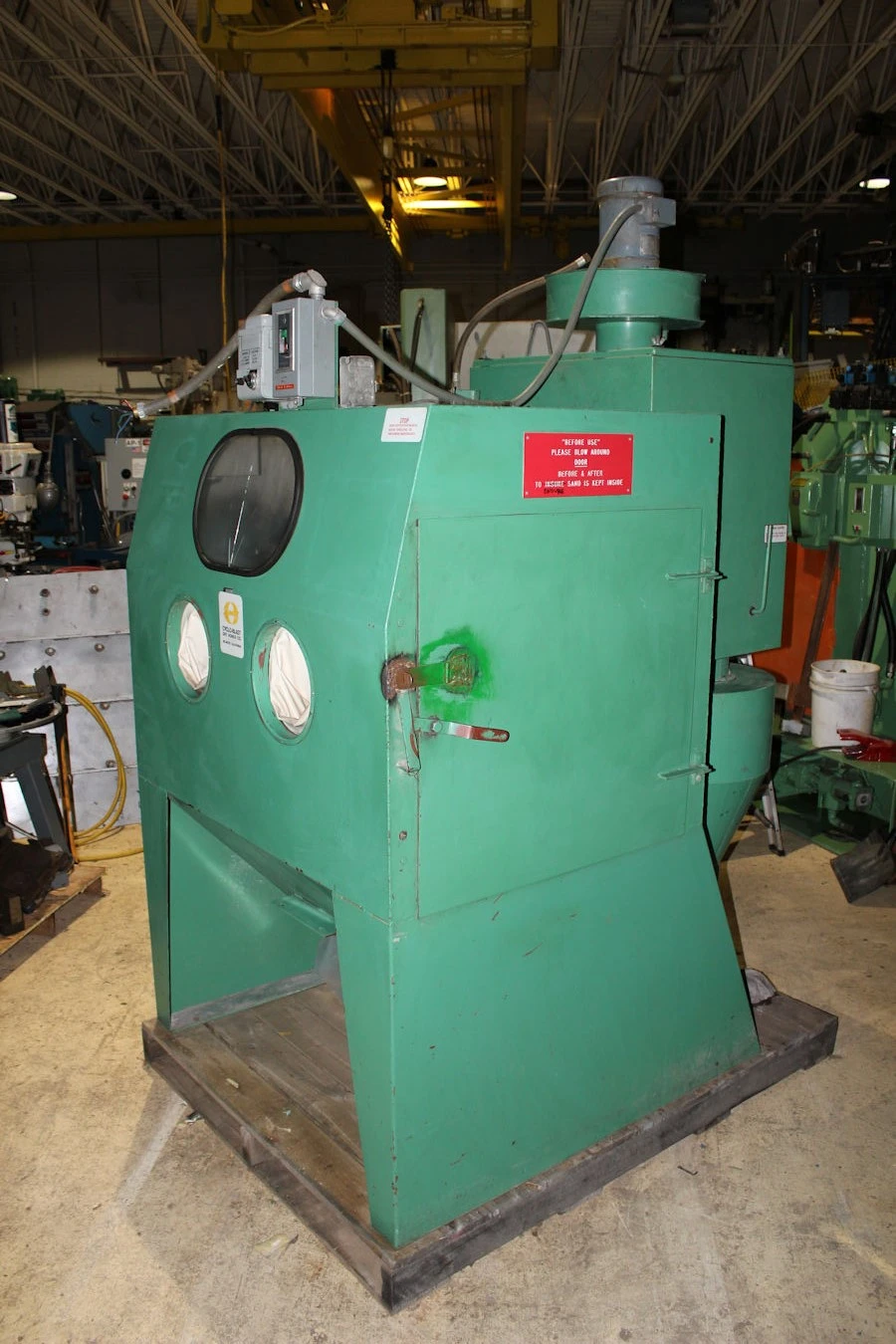 USED CYCLO-BLAST 4836 F