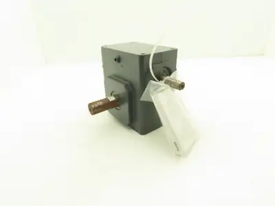 Morse Raider 206UL60 Worm Gearbox 60:1 Reducer .5hp 29rpm LH Output