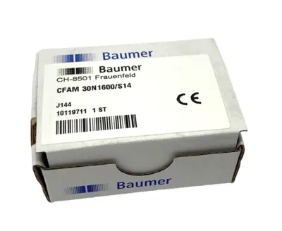 New | in-Stock Baumer 10119711, CFAM 30N1600/S14 Proximity Sensors Michigan US | Maverick Industrial Sales #1395047